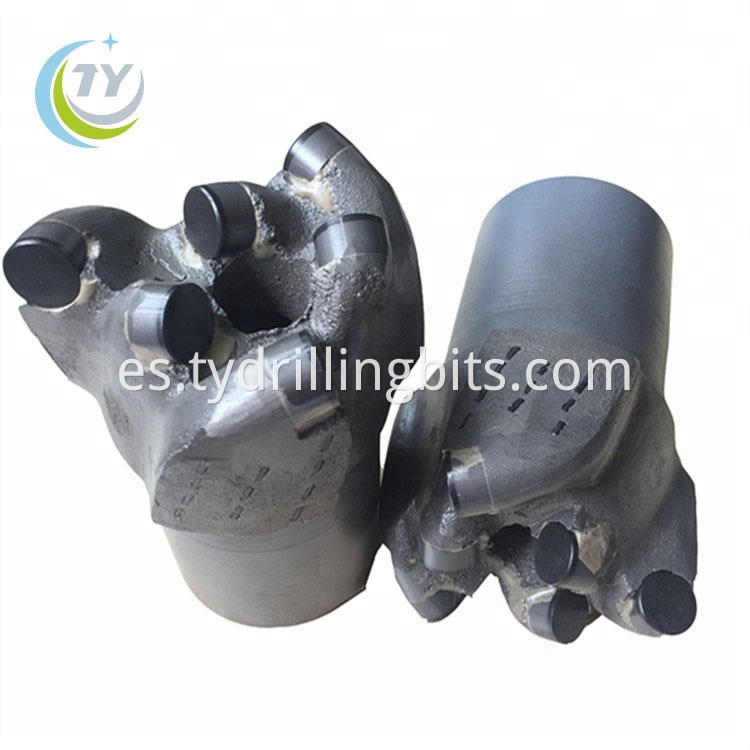 API 2 3/8" matrix body PDC drill bit 98mm for hard rock drilling